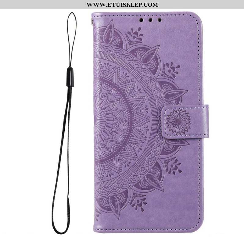 Etui Folio do Xiaomi Redmi Note 11 Pro Plus 5G Mandala Słońca